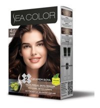 Sea Color 4.0 Kahve Vegan Krem Saç Boyası 50 ml