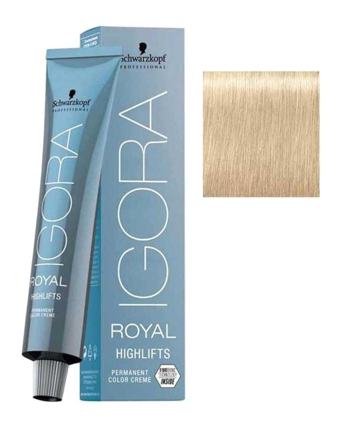 Schwarzkopf Igora Royal Highlifts 12.1 Çok Açık Sarı Sandre Krem Saç Boyası 60 ml