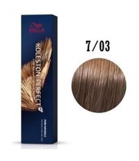 Wella Koleston Perfect Me+ 7.03 Altın Sarısı Krem Saç Boyası 60 Ml
