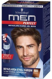Schwarzkopf Men Perfect 60 Kahve Jel Erkek Saç Boyası 50 ml