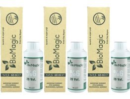 BioMagic Keratin & Argan Yağı 55.0 Yoğun Çikolata Kahve Organik Amonyaksız Krem Saç Boyası 60 Ml
