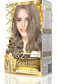 Maxx Deluxe Golden Beauty 9.1 Saç Boyası 60 Ml