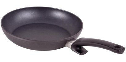 Fissler Protect Alu x Classic Plastik Saplı Alüminyum 28 cm Düz Tava Siyah