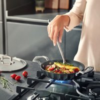 Emsan Diagon Çelik Saplı Döküm 20 cm Sahan Tava Siyah