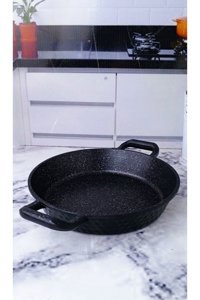 Tarık Home Döküm 24 cm Sahan Tava Siyah