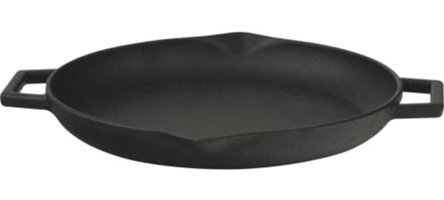 Lava Döküm 26 cm Kızartma Tava Siyah