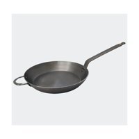 De Buyer Mineral 561020 Çelik Saplı 20 cm Kızartma Tava Siyah