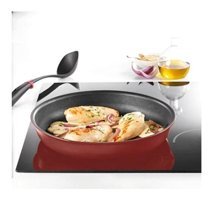 Tefal Ingenio 6X L6599053 Titanyum 22 cm Düz Tava Kırmızı
