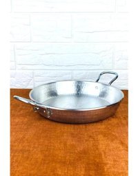 Tiesa Home Metal Saplı Alüminyum 25 cm Kızartma Tava Gri