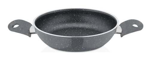 Taşhan Plastik Saplı Granit 20 cm Sahan Tava Gri