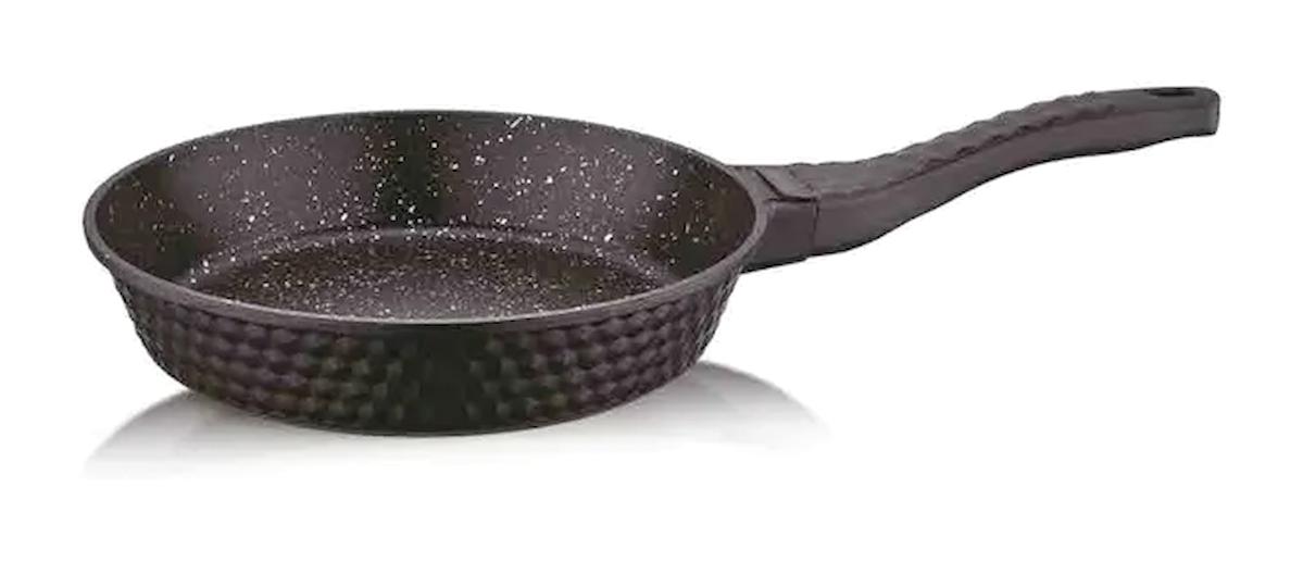 Fırst CLASS Plastik Saplı Döküm 24 cm Düz Tava Siyah