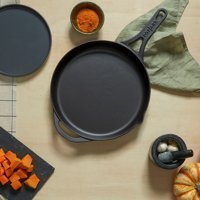 Pot Art Döküm 28 cm Düz Tava Siyah
