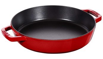 Staub Poele 2 Anses Döküm Saplı Alüminyum 26 cm Grill Tava Kırmızı