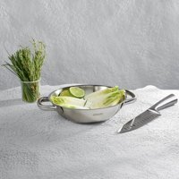 Emsan Steel Force Çelik Saplı 20 cm Sahan Tava Gri