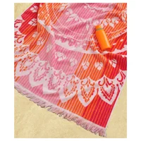 Maisonette Ombre Plaj Havlusu 86x173 cm Çok Renkli
