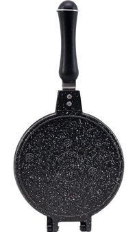 Taşhan Plastik Saplı Granit 20 cm Waffle Tava Siyah