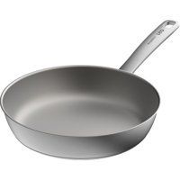 Berghoff Graphite Çelik Saplı Paslanmaz Çelik 24 cm Düz Tava Gri