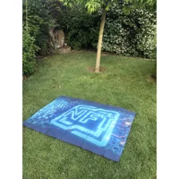 Essential Towel Nft 100x150 cm Mikrofiber Plaj Havlusu Mavi