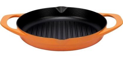 Pot Art Döküm 30 cm Grill Tava Turuncu
