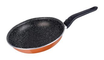 Magefesa Plastik Saplı Çelik 18 cm Düz Tava Bakır