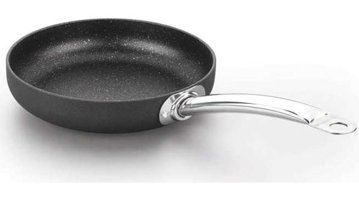 Korkmaz Proline Nero A1250 Çelik Saplı Teflon 20 cm Düz Tava Siyah