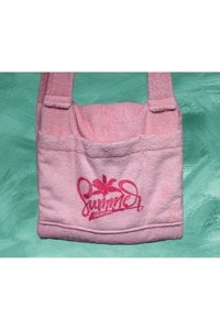 Yorkadesıgn Pamuklu Plaj Havlusu Pembe