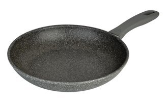 Ballarini Murano 750029270 Plastik Saplı Alüminyum 24 cm Kızartma Tava Gri