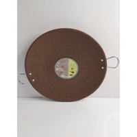 Essenso Metal Saplı Döküm 34 cm Saç Tava Kahverengi