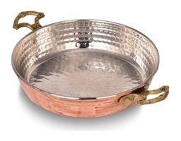 Turna Bakır No:1 Turna7602-1 Bakır 14 cm Sahan Tava