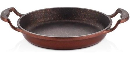 Falez Sedef Döküm 18 cm Sahan Tava Kırmızı
