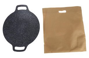 Fannay Alüminyum Saplı Alüminyum 30 cm Grill Tava Siyah