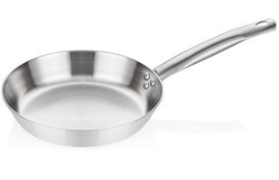 Tektıklamutfak A104KT28 Çelik 28 cm Kızartma Tava Gri