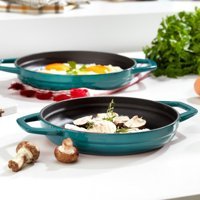 Schafer Guss Chef Döküm 19 cm Sahan Tava Turkuaz