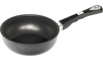Primanova Plastik Saplı Döküm 20 cm Sos Tava Siyah