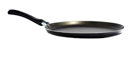 Cem Bialettı Bialetti Plastik Saplı Alüminyum 22 cm Krep Tava Siyah