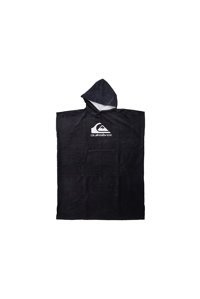 Quiksilver Hoody Pamuklu Plaj Havlusu Siyah