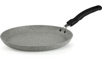 Flonal Dura Plastik Saplı Alüminyum 28 cm Krep Tava Gri