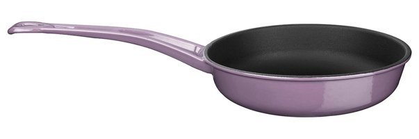 Lava Döküm 24 cm Kızartma Tava Mor