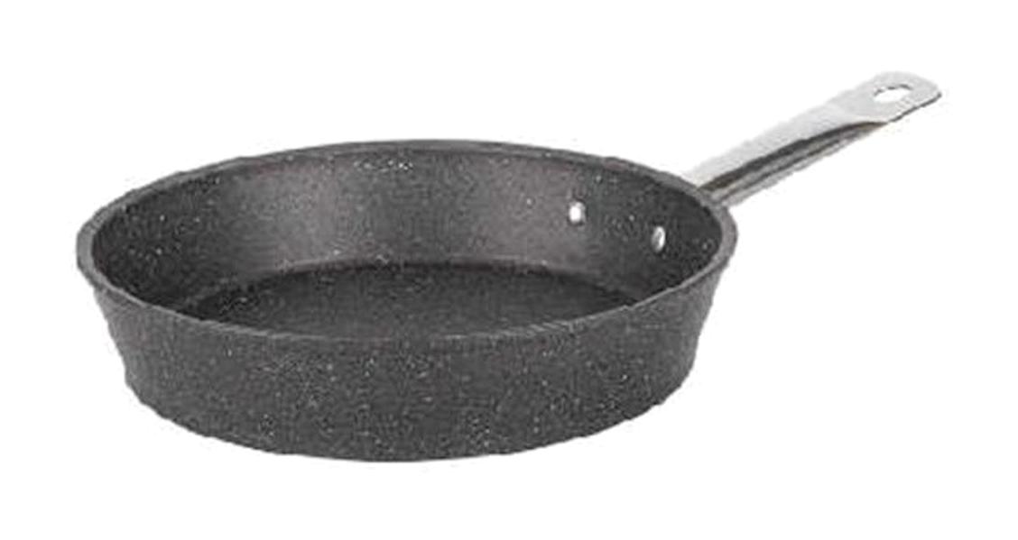 Tantitoni Italian Metal Saplı Granit 28 cm Düz Tava Gri