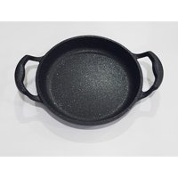 Essenso Döküm Saplı Granit 22 cm Sahan Tava Siyah