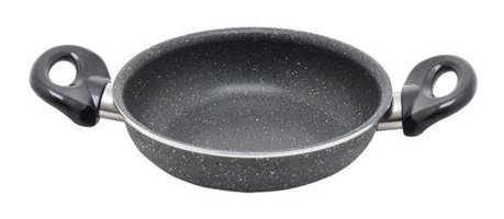 Essenso Plastik Saplı Alüminyum 22 cm Sahan Tava Gri
