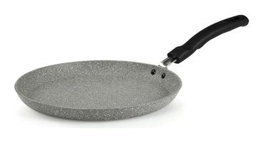 Flonal Dura Plastik Saplı Alüminyum 25 cm Krep Tava Gri
