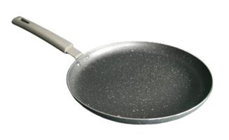Alkar Plastik Saplı Granit 28 cm Krep Tava Gri