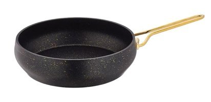 Özkent Çelik 24 cm Güveç Tava Siyah
