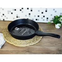 Paçi Plastik Saplı Alüminyum 26 cm Düz Tava Siyah