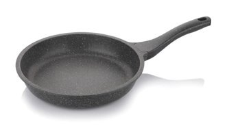 Schafer Famos Plastik Saplı Döküm 20 cm Düz Tava Gri