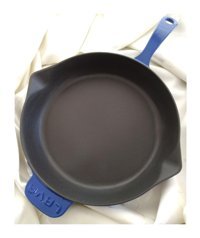 Lava Döküm 28 cm Kızartma Tava Mavi
