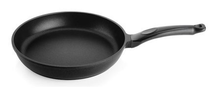 Schafer Black Master Plastik Saplı Seramik 28 cm Düz Tava Siyah