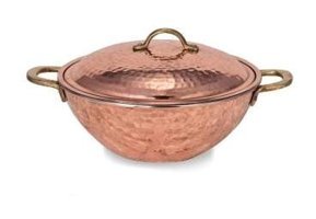 Turna Bakır Turna4812-1 Bakır 25 cm Wok Tava