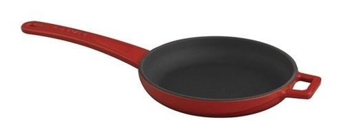 Lava Metal Saplı Döküm 16 cm Kızartma Tava Kırmızı